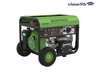 موتور برق گازسوز استارتی تک فاز 7.5 کیلووات گرین پاور CC9000-NG/LPG-ES