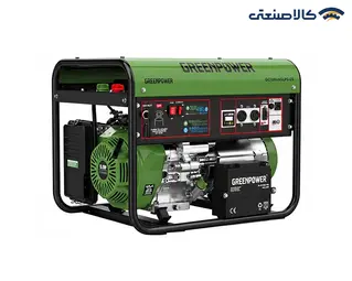 موتور برق گازسوز استارتی تک فاز 5.5 کیلووات گرین پاور CC7000-NG/LPG-ES