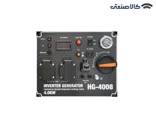 موتور برق بنزینی استارتی تک فاز سایلنت اینورتری 4 کیلووات هیوندای HG-4008