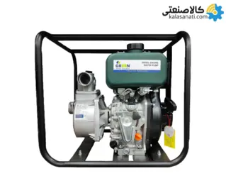 موتور پمپ دیزلی 4 اینچ 9 اسب گرین GFD100-G