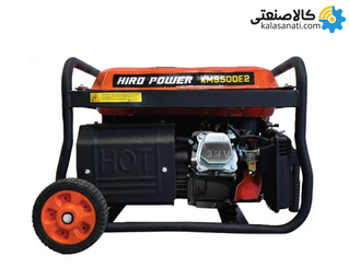 موتور برق بنزینی استارتی تک فاز 3.8 کیلووات هیرو پاور KM9500E2