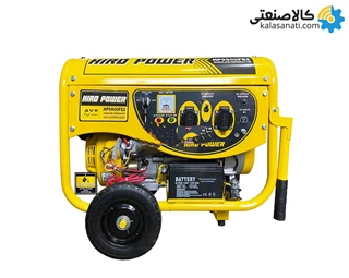 موتور برق بنزینی استارتی تکفاز 3.8 کیلووات هیرو پاور HP9900FE2