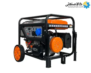 موتور برق بنزینی استارتی تک فاز 7.7 کیلووات هواسدان H9000D-G
