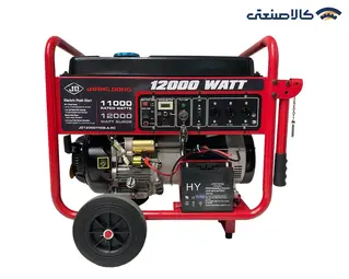 موتور برق بنزینی استارتی تک فاز 12 کیلووات جیانگ دانگ JD12000THEB-A-RC