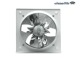 هواکش صنعتی آکسیال تکفاز 60 سانت پروانه استیل خزرفن ECI-SP-600-4S 
