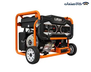 موتور برق بنزینی استارتی تک فاز 6.5 کیلووات لیفان 6GF-4E