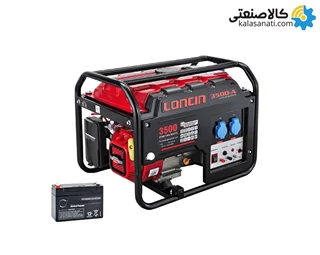 موتور برق بنزینی استارتی تکفاز 3.1 کیلووات لانسین LC3500DAS