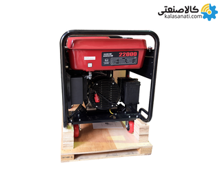 موتور برق بنزینی تک فاز استارتی 16.5 کیلووات لانسین مدل LC22000