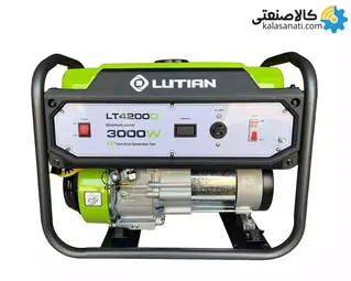 موتور برق بنزینی تک فاز 3 کیلووات لوتیان LT4200D