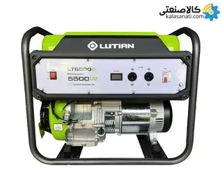 موتور برق بنزینی تک فاز 5.5 کیلووات لوتیان LT6500D