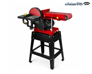 سنباده نواری و دیسکی 230 میلیمتر پایه دار محک مدل BDS-230/1