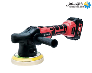 پولیش شارژی 20 ولت براش لس دور متغیر محک BOS-150 Kit