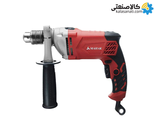 دریل چکشی 13 میلیمتر نیم گیربکسی دور متغیر محک DM-13/850S