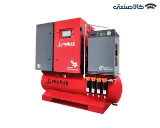 کمپرسور اسکرو 1000 لیتری 15 کیلووات محک مدل SAC-15V