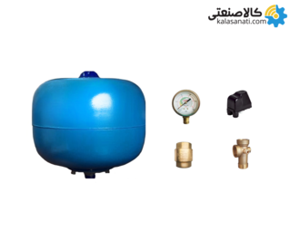 پکیج منبع تحت فشار 24 لیتری به همراه کلید اتومات 1 تا 11 بار
