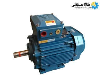 الکتروموتور ضد انفجار موتوژن سه فاز 3 اسب 2.2 کیلووات پوسته چدنی 3000 دور