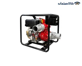 موتور پمپ دیزلی استارتی 4 اینچ 15 متری کاما مدل KDP40E