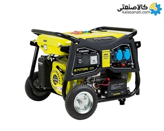 موتور برق بنزینی تکفاز 3.8 کیلووات پوتر مدل PT8000VES