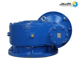 گیربکس سهند حلزونی MVF/FC سایز 185 فلنج دار نسبت تبدیل 24 ورودی 38