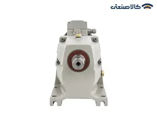 الکتروگیربکس شافت مستقیم پولادین پارت 10 اسب 7.5 کیلووات شافت 75 پایه دار