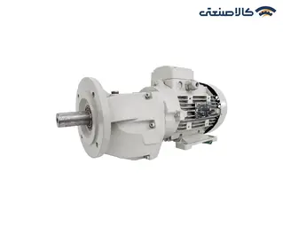 الکتروگیربکس شافت مستقیم پولادین پارت 5.5 اسب 4 کیلووات شافت 75 فلنچ دار