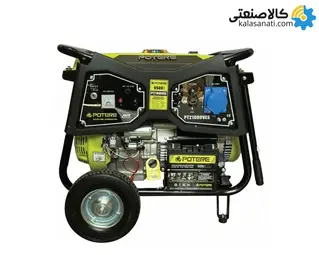 موتور برق بنزینی استارتی تک فاز 9.5 کیلووات پوتر PT21000VES