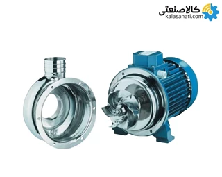 پمپ استیل پروانه باز 4 اسب ابارا ebara مدل DWO 400