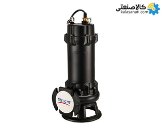 لجن کش خردکن دار سه فاز 4 اینچ 25 متری استریم مدل SWQCN80-25-11