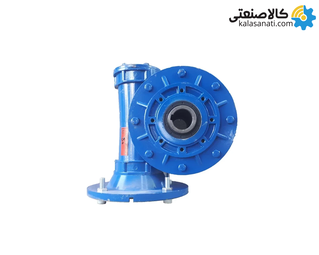 گیربکس سهند حلزونی MVF/FC سایز 86 فلنج دار نسبت تبدیل 80 ورودی 24 پوسته چدن