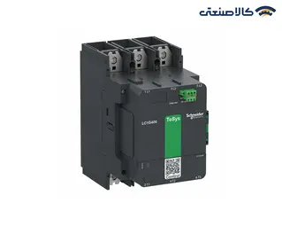 کنتاکتور اشنایدر 400 آمپر 200 کیلووات با بوبین 100 تا 250 ولت AC/DC سری LC1G400KUEN