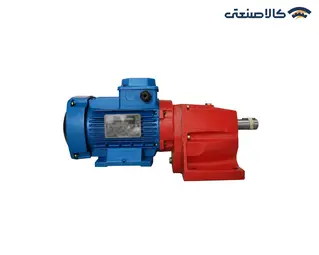 الکتروگیربکس شافت مستقیم شاکرین 50 اسب 37 کیلووات شافت 100 پایه دار