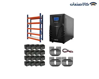پکیج برق اضطراری آنلاین نوویکس 10kva-1/2H (یو پی اس)