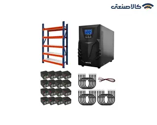 پکیج برق اضطراری آنلاین نوویکس 6kva-1/2H (یو پی اس)
