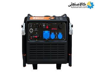 موتور برق سه گانه استارتی تک فاز سایلنت اینورتری 11 کیلووات زیکو ZK10900S-INV-R-LPG/NG