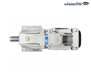 الکتروگیربکس شافت مستقیم شریف 0.75 اسب 0.55 کیلووات شافت 32 پایه دار
