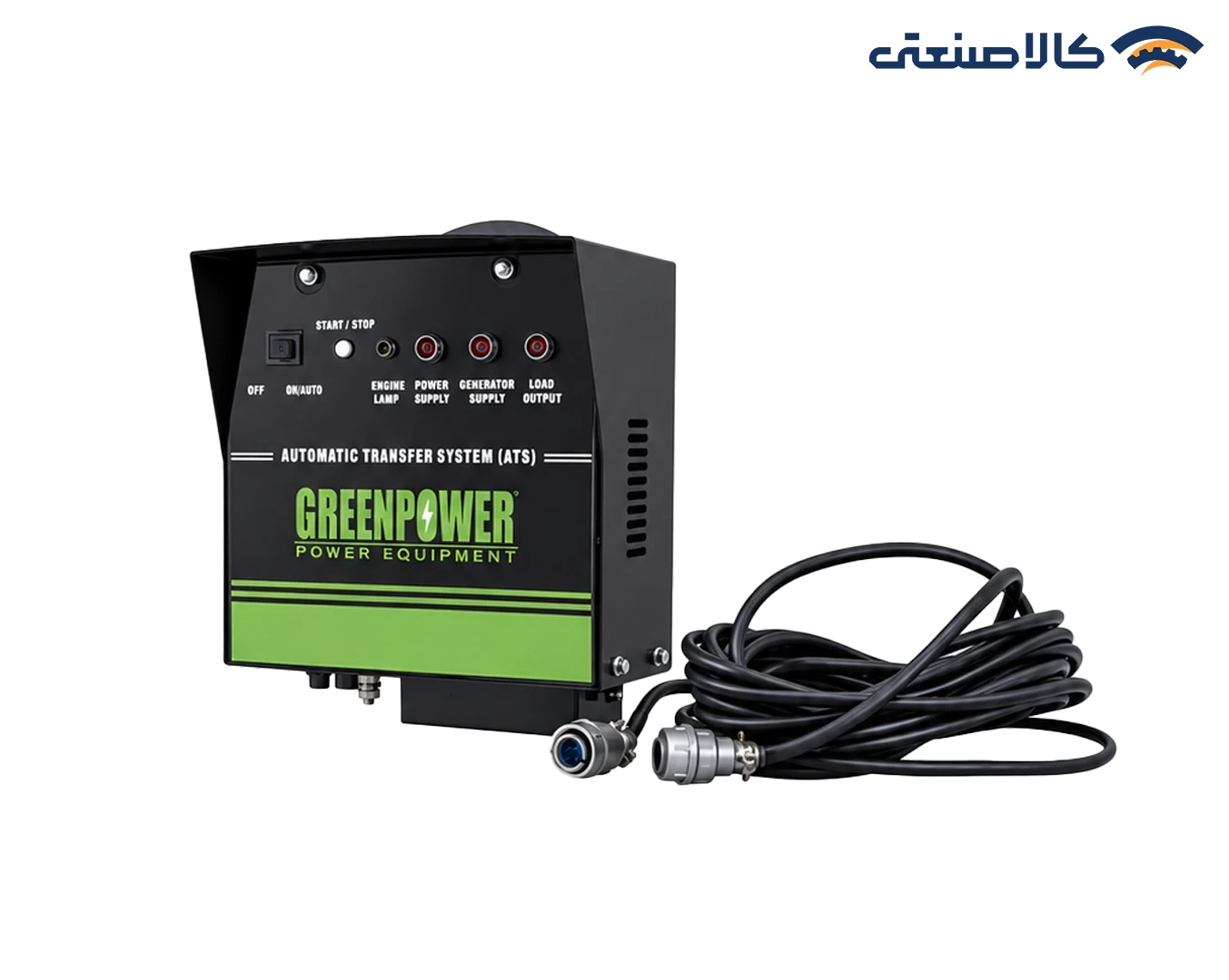 موتور برق گازسوز استارتی تک فاز 5.5 کیلووات گرین پاور CC7000AT-NG/LPG اتوماتیک