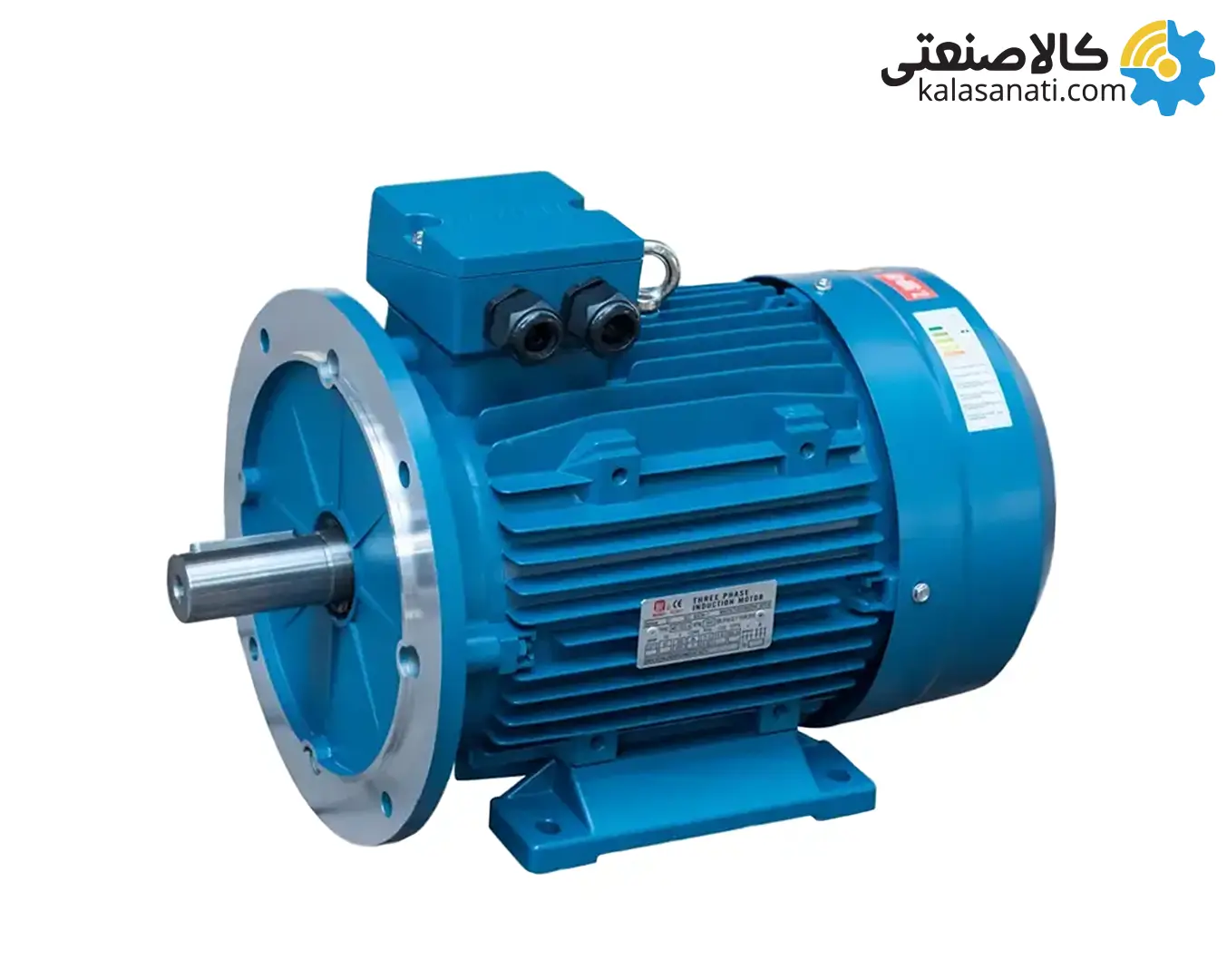 الکتروموتور کاجیلی سه فاز 2 اسب 1.5 کیلووات پوسته آلومینیوم 750 دور