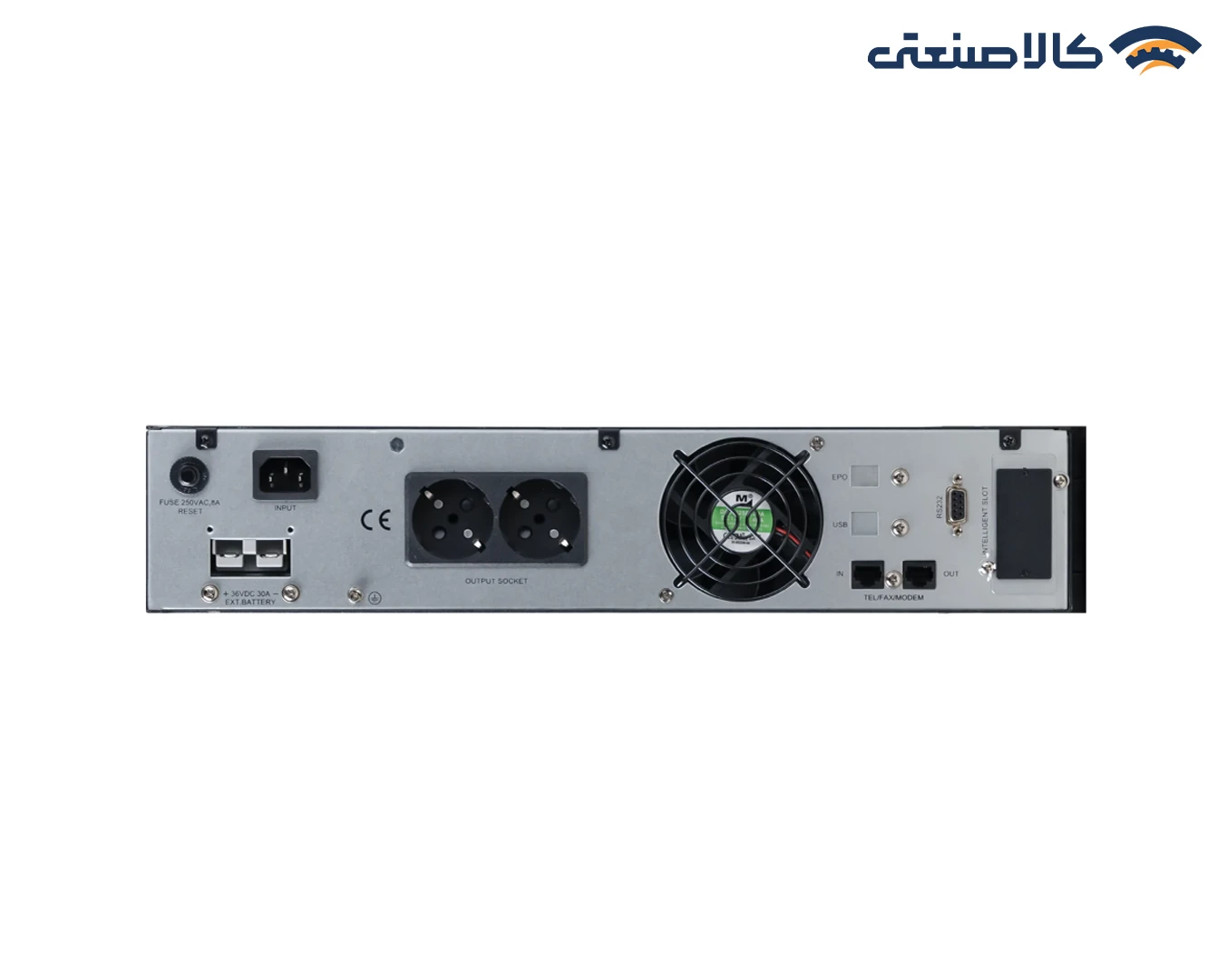 یو پی اس تک فاز فاران 2 کاوا آنلاین مدل Vigor RT 2 Kva باتری خارجی