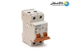 کلید مینیاتوری دو پل 4 آمپر پارس فانال تیپ PFN-62/C