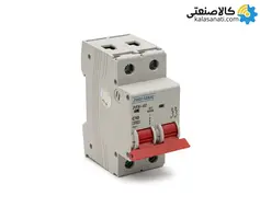 کلید مینیاتوری دو پل 10 آمپر پارس فانال تیپ PFN-62/C