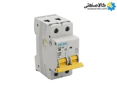 کلید مینیاتوری دو پل 25 آمپر پارس فانال تیپ PFN-62/C