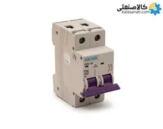 کلید مینیاتوری دو پل 32 آمپر پارس فانال تیپ PFN-62/C