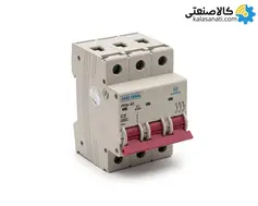 کلید مینیاتوری سه پل 2 آمپر پارس فانال تیپ PFN-63/C
