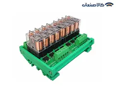 کارت رله 8 کاناله سوکتی 16 آمپری