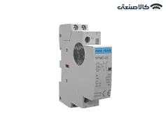 کنتاکتور تک فاز (دوپل) سایلنت پارس فانال 25 آمپر با بوبین 220VAC سری PFMC-25