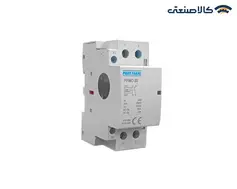 کنتاکتور تک فاز (دوپل) سایلنت پارس فانال 32 آمپر با بوبین 220VAC سری PFMC-32