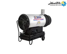 جت‌ هیتر گازوئیلی ‌دودکش‌دار باکدار نیرو تهویه البرز مدل 2ELB-120
