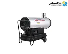 جت‌ هیتر گازوئیلی ‌دودکش‌دار باکدار نیرو تهویه البرز مدل QELB-110