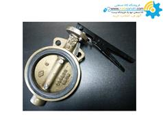 شیر پروانه ای کره ای 6 اینچ برند PK VALVE