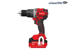 دریل پیچ گوشتی شارژی چکشی براشلس 20 ولت توسن مدل 9621BHS